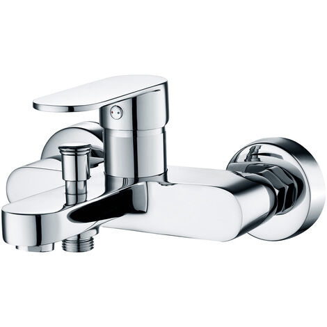 Aloni Badewannenarmatur Duschmischer Chrom