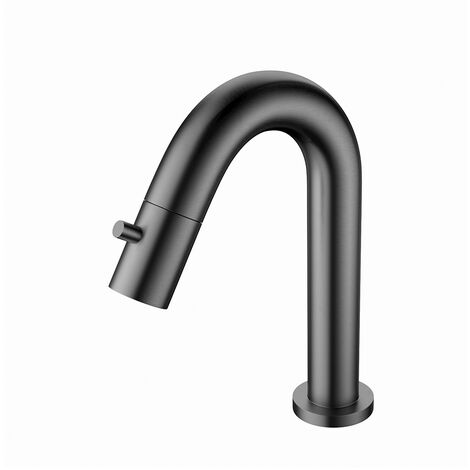 Aloni Kaltwasserarmatur Waschtisch/Waschbecken grau gebürstet 1/2"