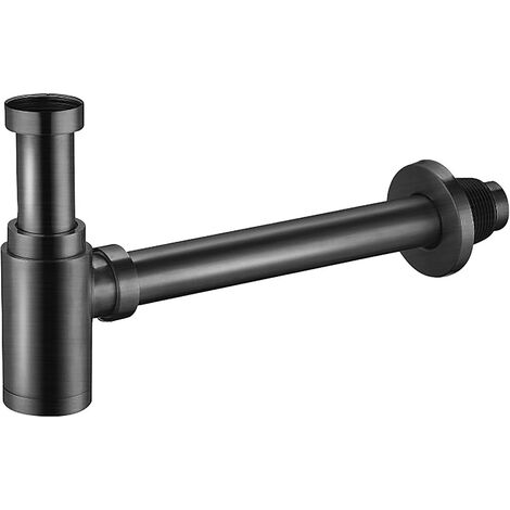 Aloni Messing/Edelstahl Graphit Siphon 1 1/4"