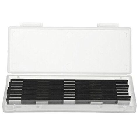 Alovez - 10Pcs 82Mm X 5.5 Mm Hss Rabot Réversible Lames Pour Bosch Black Decker Mafell