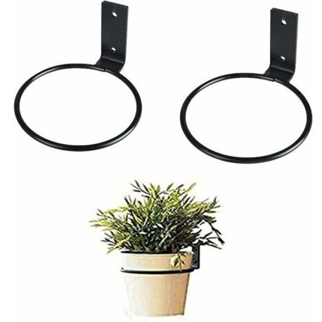 Alovez - 2Pcs Muraux Pour Pot De Fleurs,Supports Pot De Fleurs,Supports Pour Plantes D'Intérieur,Portes Pot De Fleurs Sur Pied