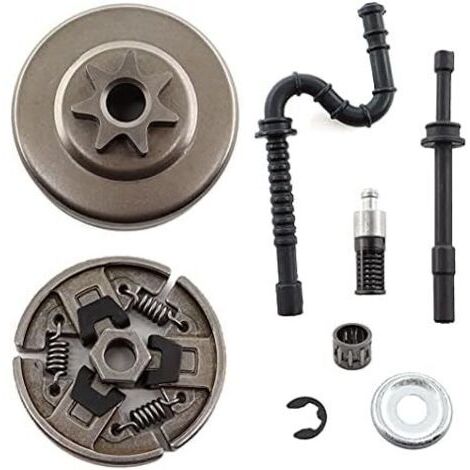 Alovez - 3\\/8 7T Tambour dembrayage avec Embrayage pour Tronçonneuse STIHL MS290 MS 290 MS310 MS390 029 039 remplace 1125 640 2000