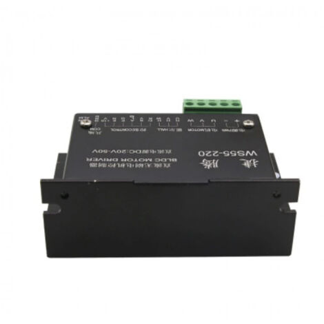 ALOVEZ  48V 500W Bürstenloser Motorregler - Modell WS55-220, MACH3-kompatibel - Hochleistungs-Drehzahlregler