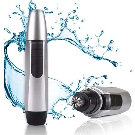 ALOVEZ    Coupe-poils nez, oreilles, barbe, acier inox