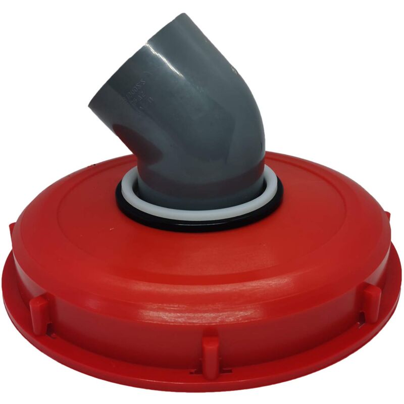 Alovez - Couvercle de réservoir ibc - Couvercle en plastique durable avec trou d'aération, couvercle en plastique durable avec filtre en nylon pour
