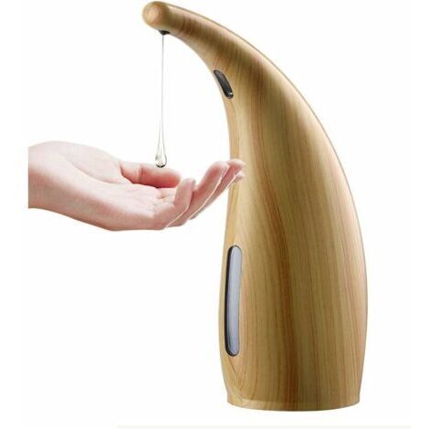 Alovez - Distributeur Automatique de Savon sans Contact, 300ml Distributeur de Savon Mains Libres, IP67 Capteur d'étanchéité Profonde Distributeurs de Lotion de Savon Liquide pour Salle de Bain Cui