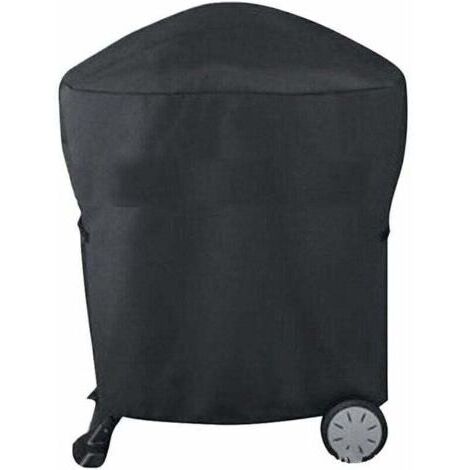 Alovez - Housse De Protection Destiné à Barbecue , XU,Weber Q1000 Q2000 (54 X 76 X 69 Cm) - Noir, article maison pratique, matériaux sûrs/écologiques, durable, easy à nettoyer -
