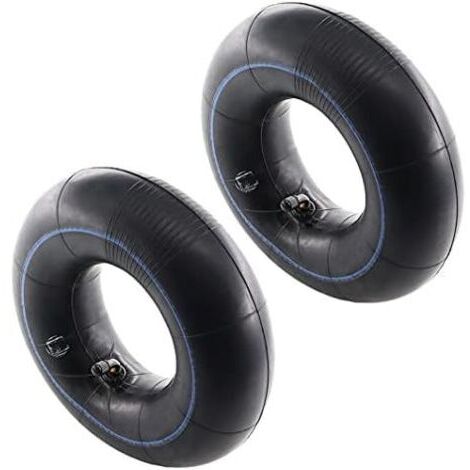 Alovez - Lot de 2 3.00-4 Chambre à air Rasoir E300 Robuste 260x85 - Pneu de rechange pour scooter Razor E300 Scooter, Pocket Rocket, Moto, Utilitaire, Truck à main 3.00 x 4 Angle Tube de valve