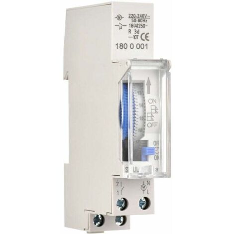 Horloge Analogique Hebdomadaire Siemens AUZ3.7 - Pour Programmation (RVP200/210)
