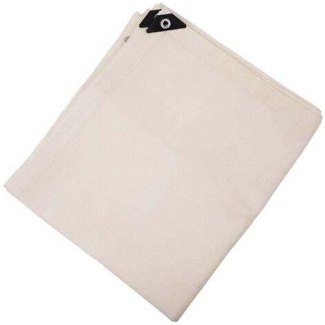 ALOVEZ Rete ombreggiante 85% - 95%, Rete anti-calore, Rete ombreggiante anti-foglie per piscina con occhielli, per giardino, balcone, garage, casa colonica, 2x3 m