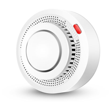 ALOVEZ Rilevatore di fumo per la casa, sensore di fumo per graffiti, rilevatore di fumo WiFi intelligente, allarme antincendio Tuya