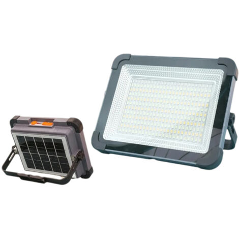 ALOVEZ Solar-LED-Straßenleuchte für den Außenbereich – Lange Akkulaufzeit, ideal für Camping, Baustellen und Wanderungen – Wetterfest