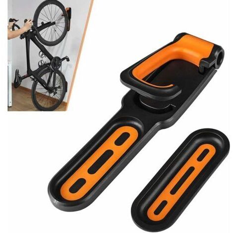Alovez - Support mural pour vélo - Pour les supports de roue de stationnement, les vélos de montagne, les vélos de route (noir)
