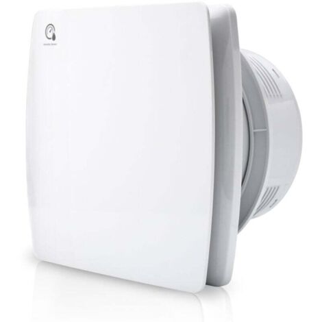 ALOVZE Badezimmerventilator CE 100 mm Badezimmerventilator Feuchtigkeitssensor Deckenventilator Timer