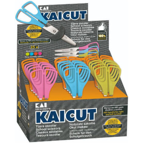 ALP EXP.25TIJERAS ESCOLAR KAICUT PT0014