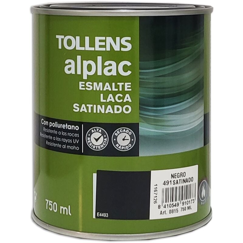 

Esmalte Laca Satinado Alp-Lac 750 Ml | Color: Negro 491 - Negro 491