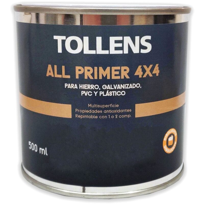 

All-Primer Imprimacion 4X4 ½ Lt | Color: Negro 691 - Negro 691