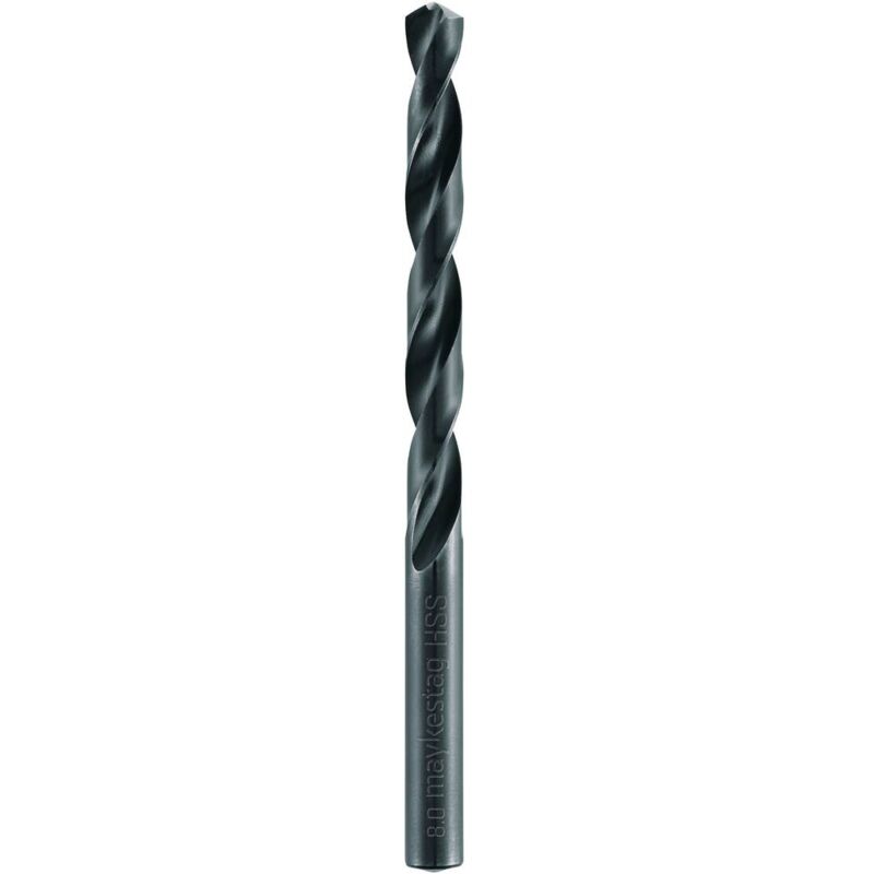 Alpen - 0060100760100 hss Punta a spirale 7.6 mm Lunghezza totale 117 mm din 338 10 pz.