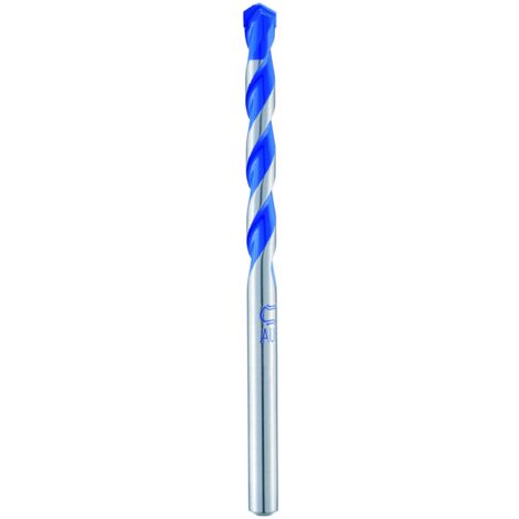 Alpen 25700600100 Acciaio Punta Granito 6 mm Lunghezza totale 100 mm Alberino cilindrico 1 pz.