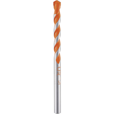 Alpen  35200800100 Hartmetall Ziegelbohrer  8 mm Gesamtlänge 120 mm Zylinderschaft 1 St.