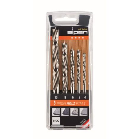 alpen 600114100 - Juego de brocas