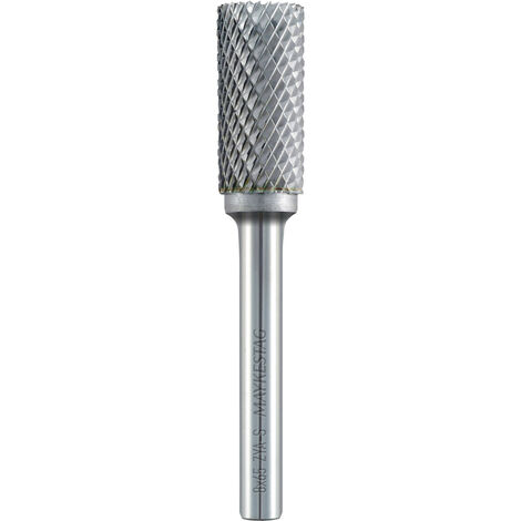 Alpen 778606106100 Frässtift Hartmetall Zylinder  Länge 50 mm Produktabmessung, Ø 6 mm  Schaftdurchm