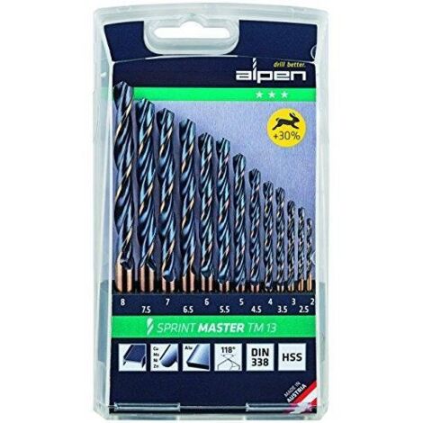 ALPEN 811102100 FORET COQUE ''SPRINT MASTER'' TM, 0 V, GRIS, 28 X 0,5 MM