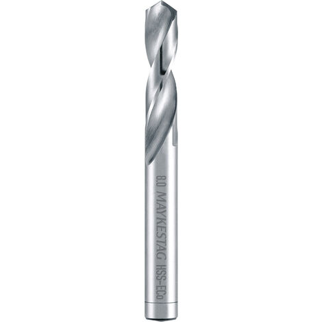 Alpen 92100680100 HSS-E Metall-Spiralbohrer  6.8 mm Gesamtlänge 74 mm Cobalt DIN 1897 Zylinderschaft