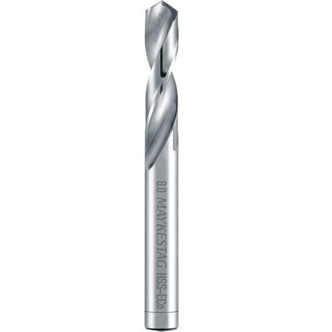 Alpen 92100850100 HSS-E Foret pour le métal 8.5 mm Longueur totale 79 mm Cobalt DIN 1897 tige cylind