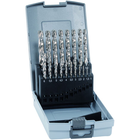 Alpen Bohrer Kassette HSS Cobalt KP 19 19tlg 1,0 - 10,0 x 0,5 mm 102219100