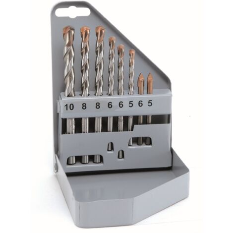 Alpen Céramique/Coffret de forets en verre 8 pièces