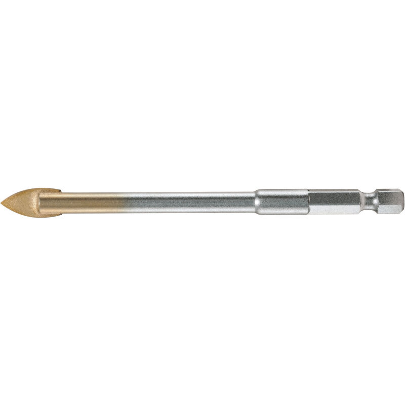 Image of Glasbohrer Spezialbohrer 1/4'-Sechskantschaft Länge 130mm Bohrer ø 10mm hm - Alpen