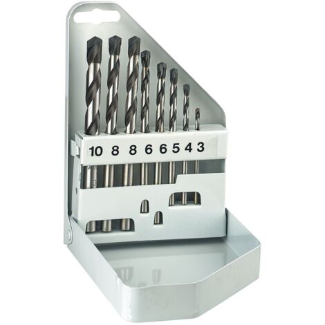 Alpen Profi Betonbohrer-Satz (Spezialbohrer) Bohrer ø 3-10mm 8-teilig Hartmetall
