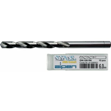 Alpen Punta per Metallo Hss Cobalto    3 mm Lunghezza 61 mm conf. 10 Pz