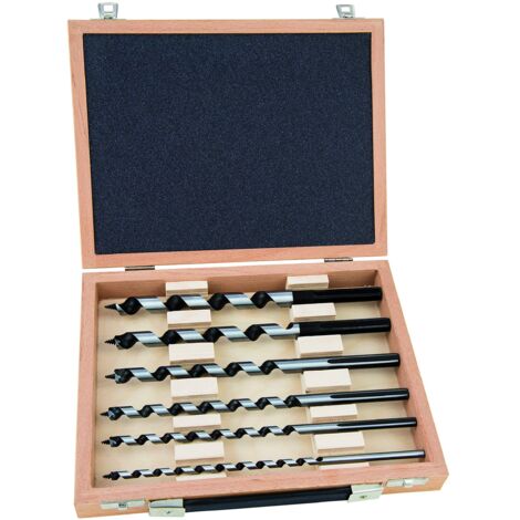 Alpen Set Punte per Trapano Auger Drill Bits 6 Pezzi L 600