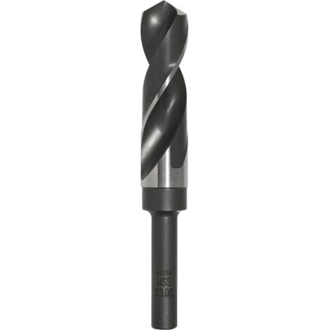 Alpen Spiralbohrer Metall kurzer Schaft ø 12,7 mm HSS Stahlbohrer ø 21mm für legierte & unlegierte Stähle