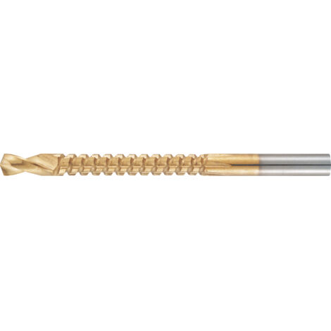 ALPEN Universal-Fräsbohrer HSS-TIN Länge 93 mm Bohrer ø 6 mm