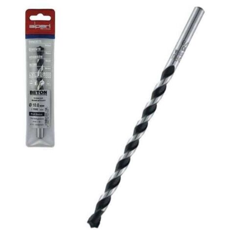 Alpen Widia Punta Professionale per Calcestruzzo 8.00x200 mm. (Blister 1 pezzo)