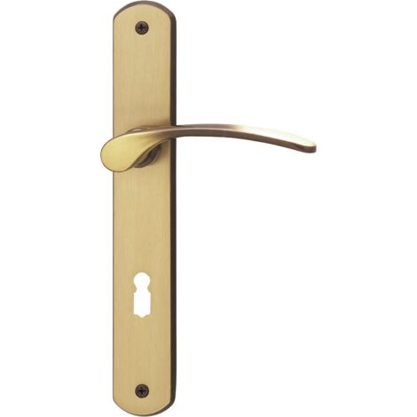 Alpertec Amos - Maniglia a piastra lunga, diversi modelli e colori, 32740063