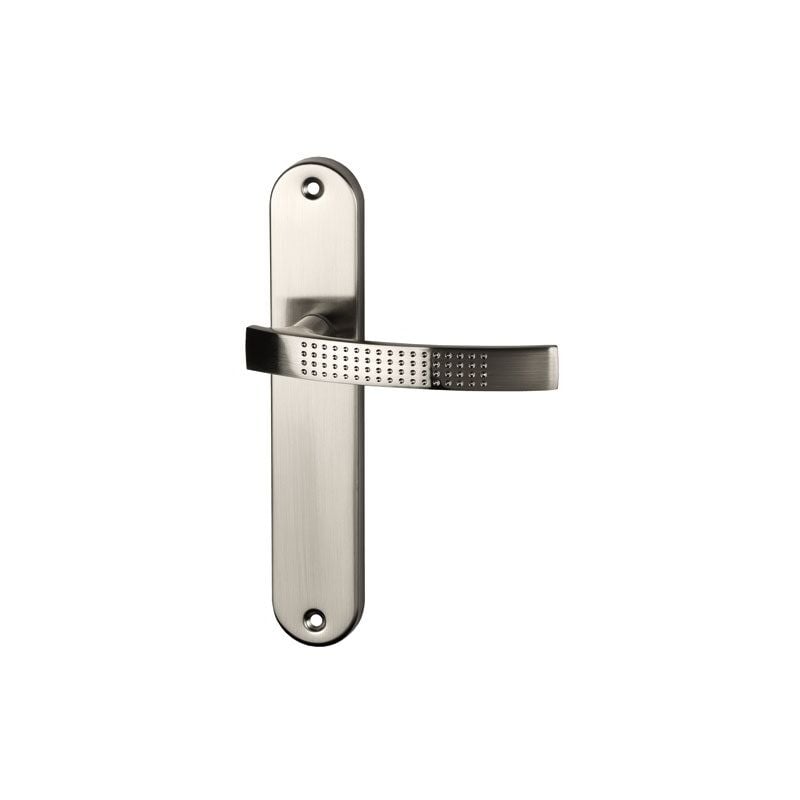 Alpertec - Ensemble poignées isola nickel mat bec cane 195mm