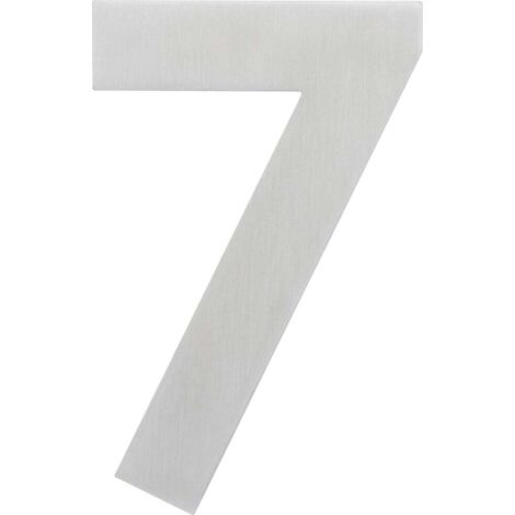 Alpertec Hausnummer 7 Edelstahl Hausnummern Hausnummerschild