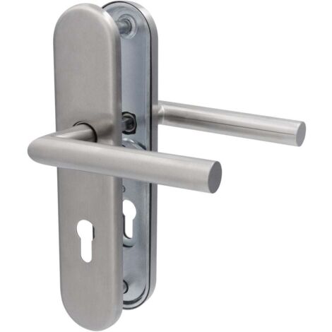 Alpertec Schutzbeschlag Security Moskau Drücker/Drücker 72 mm Türbeschläge