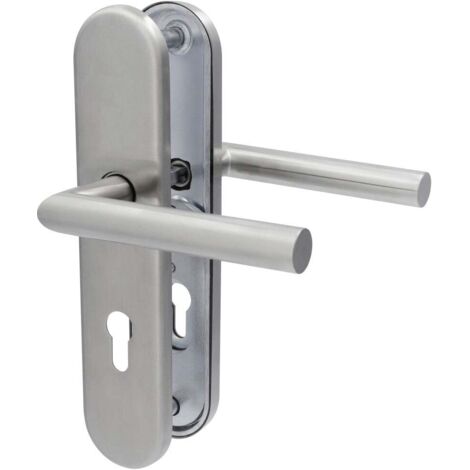 Alpertec Schutzbeschlag Security Moskau Drücker/Drücker 92mm Türbeschläge