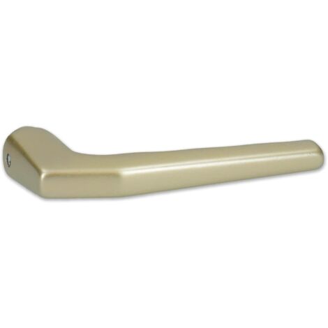 Alpertec Türklinke Lochteil 12,5 x 6,5 cm Türbeschläge