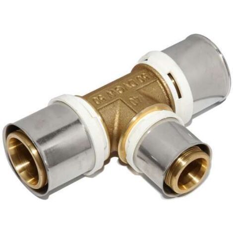 Alpex duo T-Stück ungleiche Abgänge 50x4,0-40x3,5-50x4,0 86750380