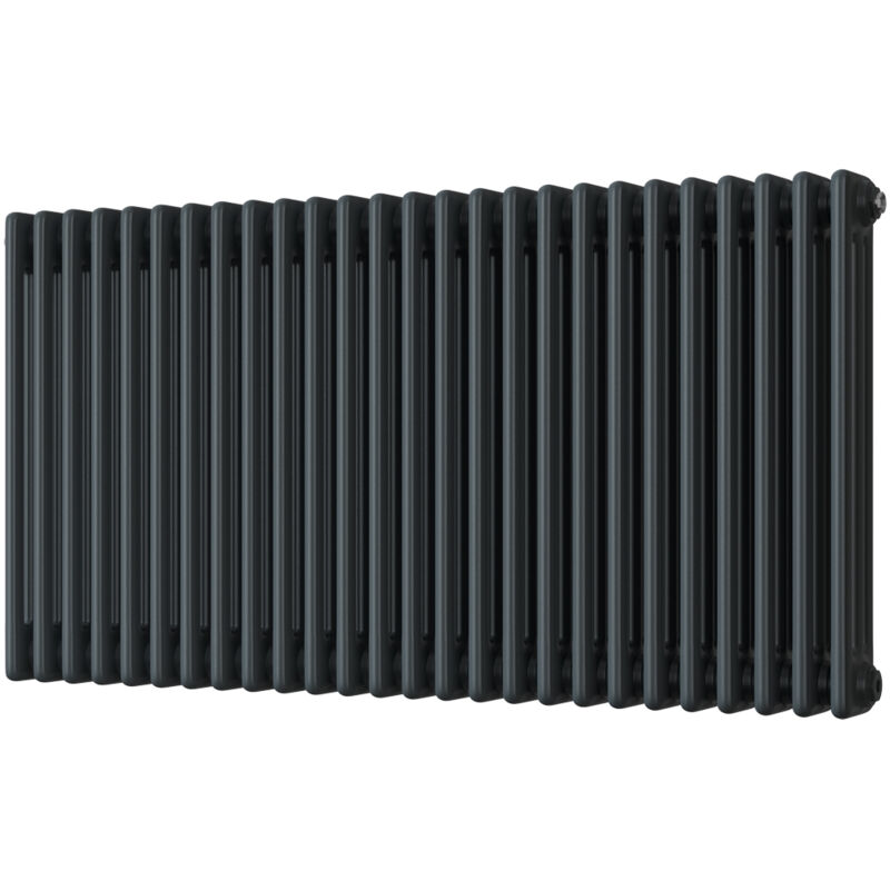 Image of Alpha - Anthracite Column Radiator H600mm&hellip;