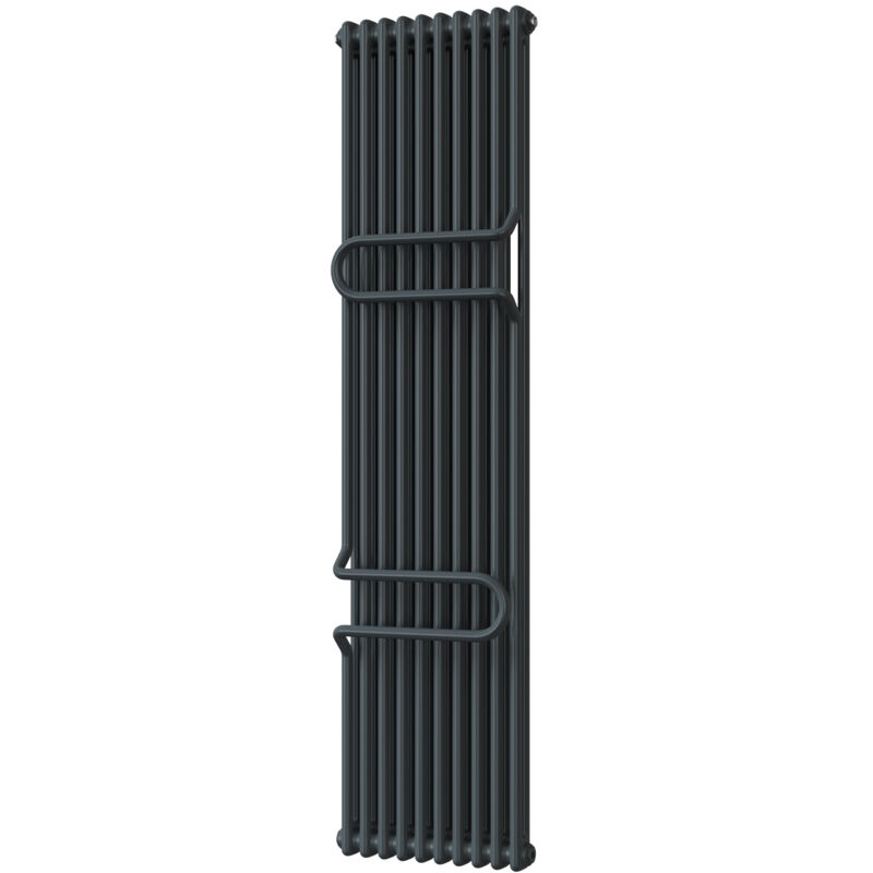 Image of Alpha - Anthracite Vertical Towel Bar&hellip;