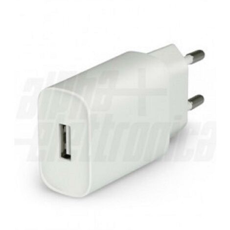 Alpha elettronica alimentatore switch.5v 2.1a 1xusb bianco