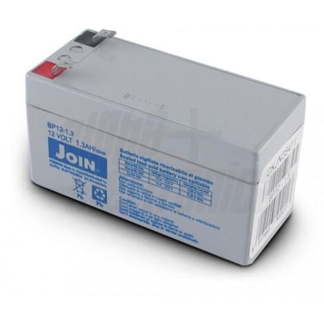 Alpha elettronica batteria piombo agm 12v 1.3ah bp12-1.3