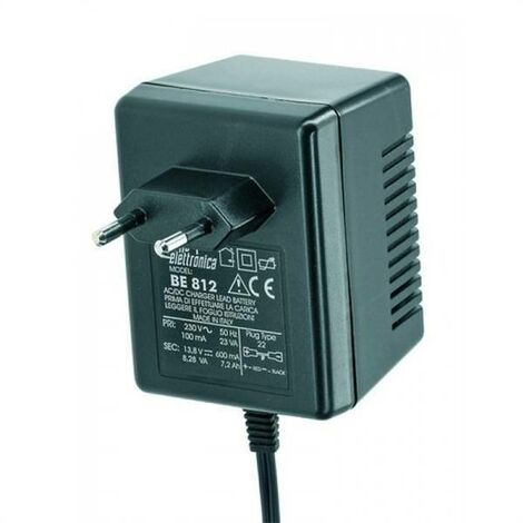 Alpha elettronica carica batteria 13,8vdc 600 ma be81222